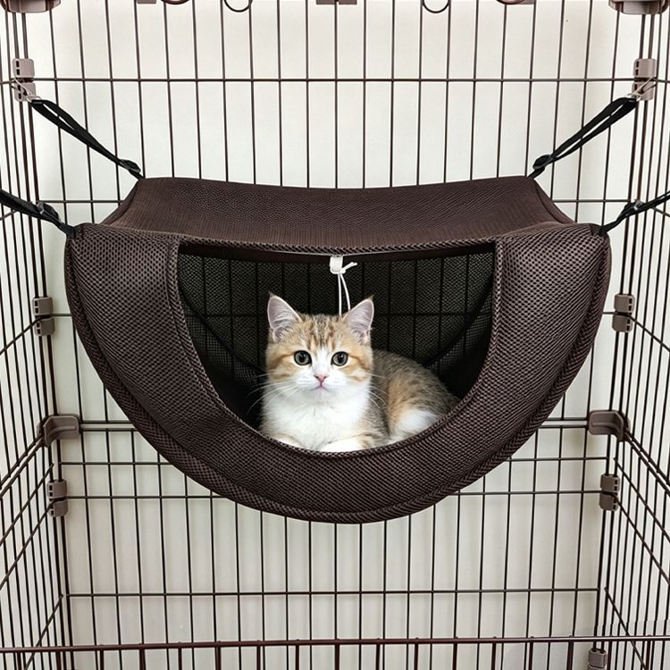 Cat Cage Hammock - Coffee 35×27×20cm