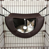 Cat Cage Hammock - Coffee 47×38×28cm