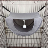 2 Pcs Cat Cage Hammock - Grey 47×38×28cm