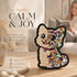 Wooden Jigsaw Puzzle, Morandi Color Box + Persian Cat