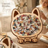 Wooden Jigsaw Puzzle, Morandi Color Box + Pug Dog