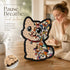 Wooden Jigsaw Puzzle, Melad Color Box + Persian Cat