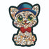 Wooden Jigsaw Puzzle, Melad Color Box + Cat with Blue Hat