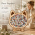 Wooden Jigsaw Puzzle, Persian Cat + Morandi Style Dog