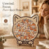 Wooden Jigsaw Puzzle, Persian Cat + Puppy