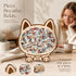 Wooden Jigsaw Puzzle, Morandi Style Dog + Teddy Dog