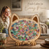 Wooden Jigsaw Puzzle, Macaron Style Dog + Little Bear