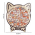 Wooden Jigsaw Puzzle, Teddy Dog + Kitten