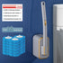 Toilet Brush Set Grey 03