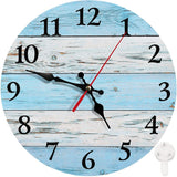 Wooden Wall Clock No.3, 10 Inch