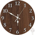 Wooden Wall Clock No.13, 10 Inch