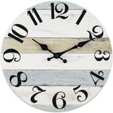 Wooden Wall Clock No.17, 10 Inch