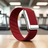 Nylon Sport Watch Strap - Wine Red