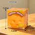 7cm Cheese Squishy with Box (Orange)