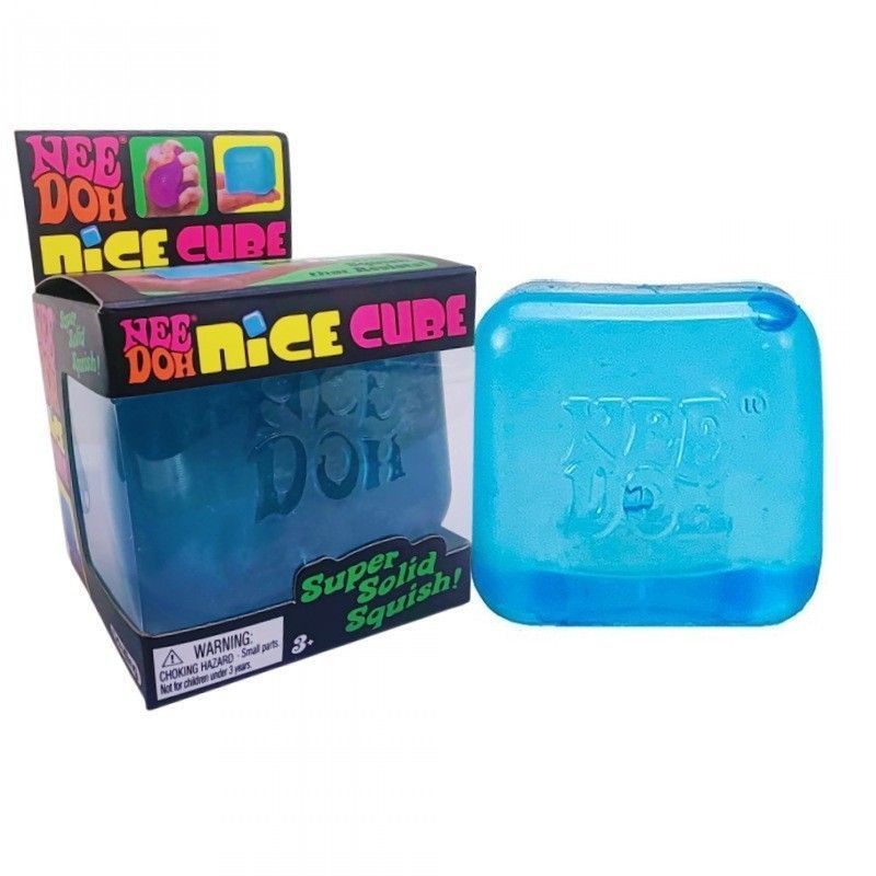 Blue Ice Cube Fidget Toy