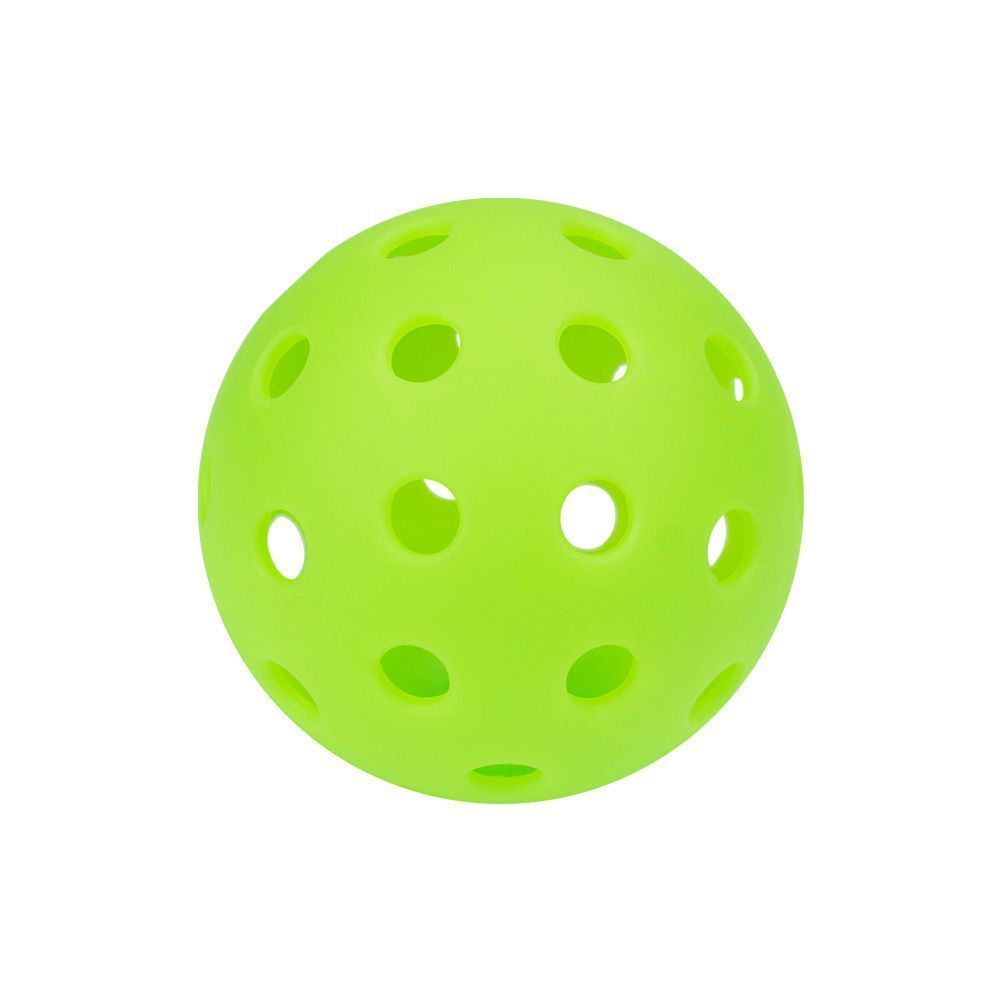 15Pcs 74mm Green Pickleballs 40 Holes