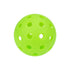 15Pcs 74mm Green Pickleballs 40 Holes