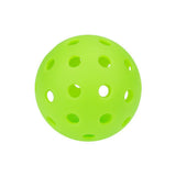15Pcs 72mm Green Pickleballs 26-Holes
