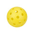 15Pcs 74mm Yellow Pickleballs 40-Holes