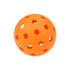 15Pcs 74mm Orange Pickleballs 40-Holes