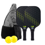 Yellow Pickleball Set with Bag 03