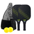 Yellow Pickleball Set with Bag 03