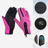Upgraded Thermal Cycling Gloves - Hot Pink M