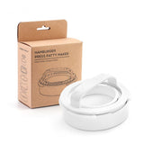 4Pcs Round Hamburger Patty Press Maker Tool Set white