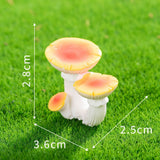 10pcs Artificial Mushroom Ornament-Type 8