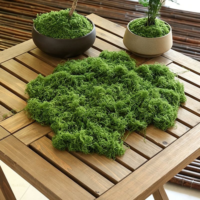 30g Dark Green Artificial Moss-2Pcs