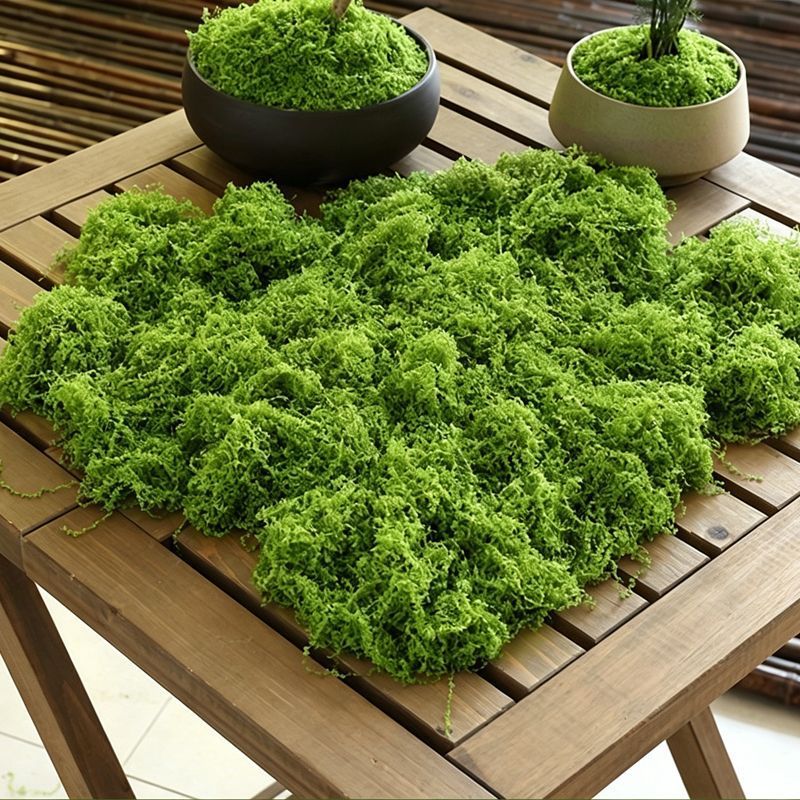 50g Light Green Artificial Moss