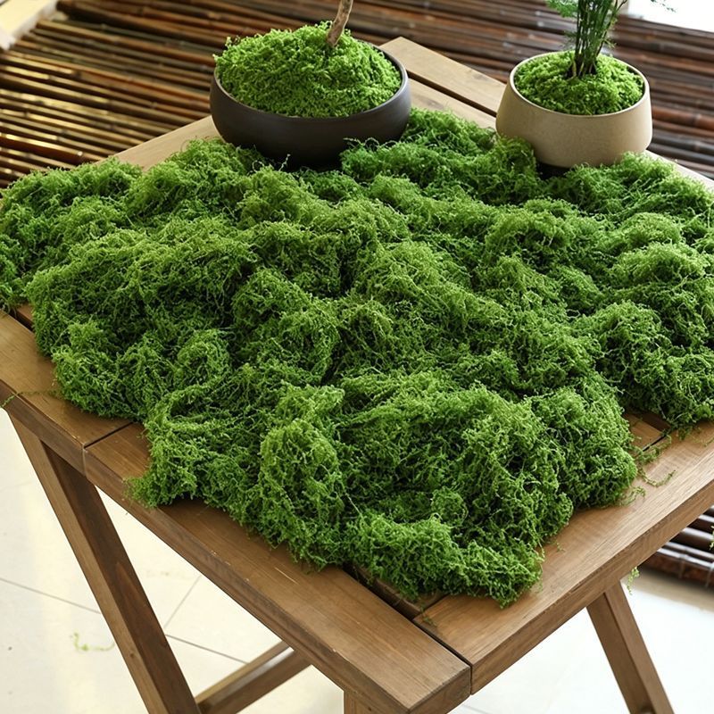 100g Dark Green Artificial Moss
