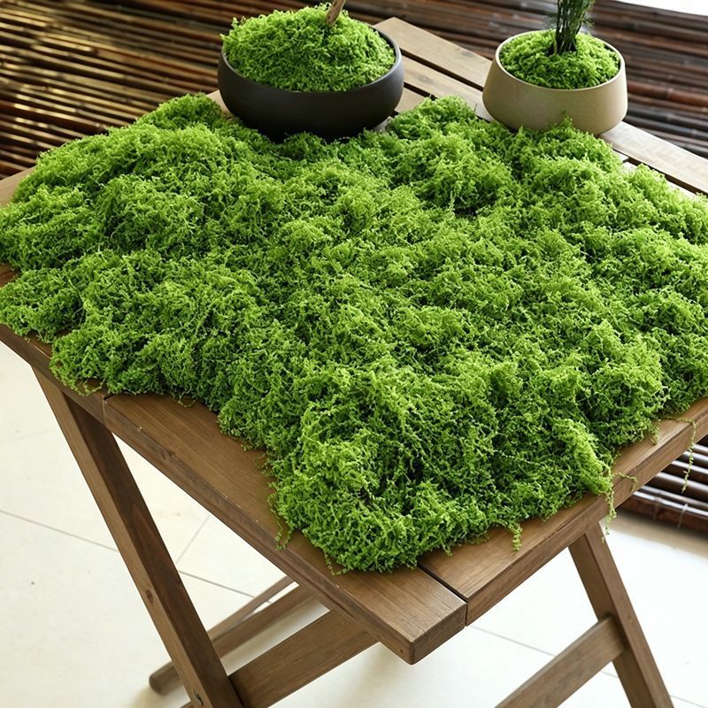 200g Light Green Artificial Moss