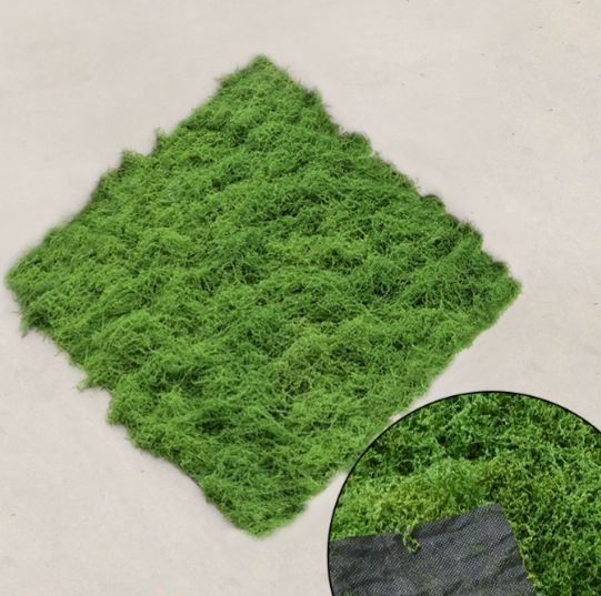 Dark Green Artificial Moss 50×50cm