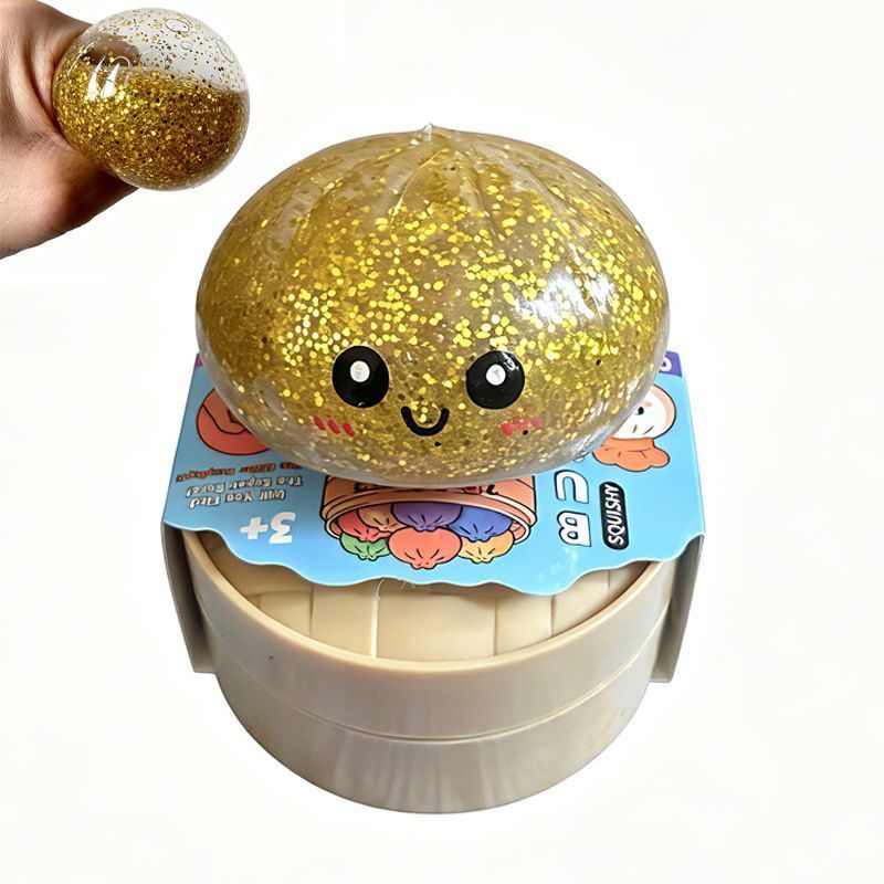 [Gold Powder Pectin] Gold Bun + Steamer