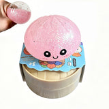 [Gold Powder Pectin] Pink Bun + Steamer
