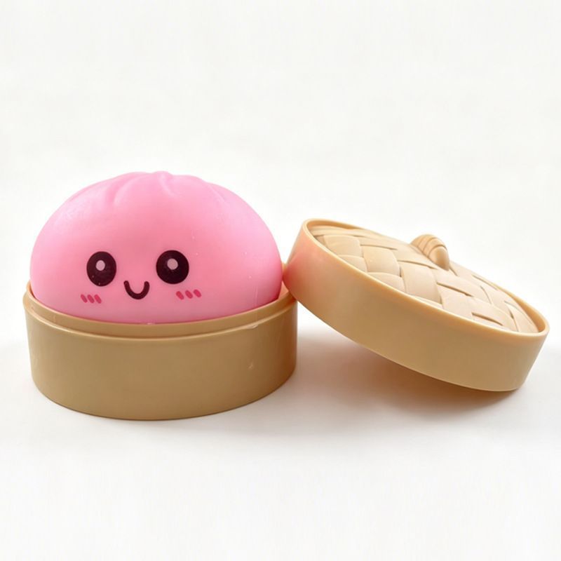 [Flour] Pink Bun + Steamer