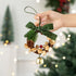 D9 Christmas Pine Wreath Ornament Green 2 Pack
