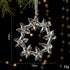2pcs Wreath Christmas Ornament Props