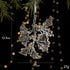 2pcs Leaf Christmas Ornament Props