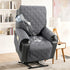Electric Recliner Sofa Cover - Grey