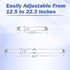 2 Pack RV Fridge Slide Bracket