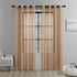Mandy Orange Light Transparent Window Sheers, 2 Pieces, Multiple Sizes Available