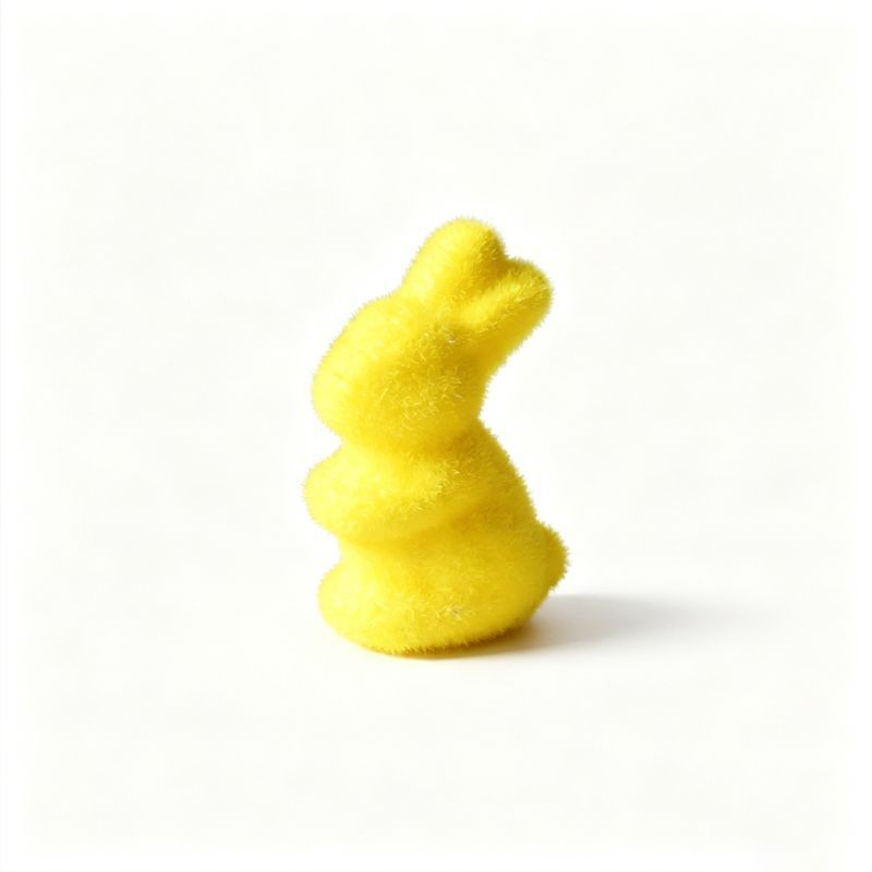 2PS Moss Bunny Decor 7.6cm High