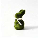 2PS Moss Bunny Decor 9.5cm High