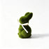 2PS Moss Bunny Decor 9.5cm High