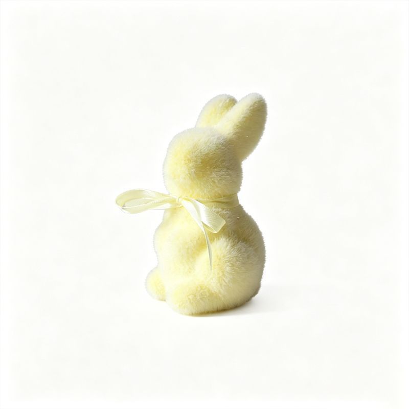 2PS Moss Bunny Decor 9.7cm High