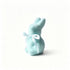 2PS Moss Bunny Decor 9.7cm High