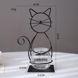 2 Pack Cat Iron Flower Ware 009