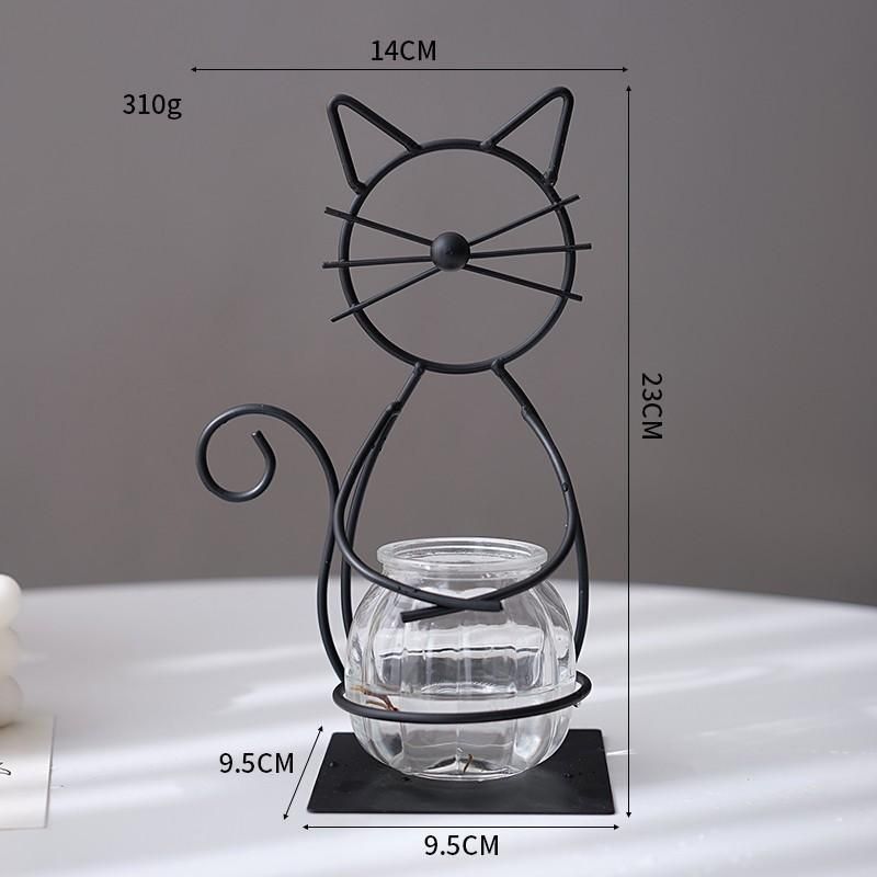 2 Pack Cat Iron Flower Ware 009